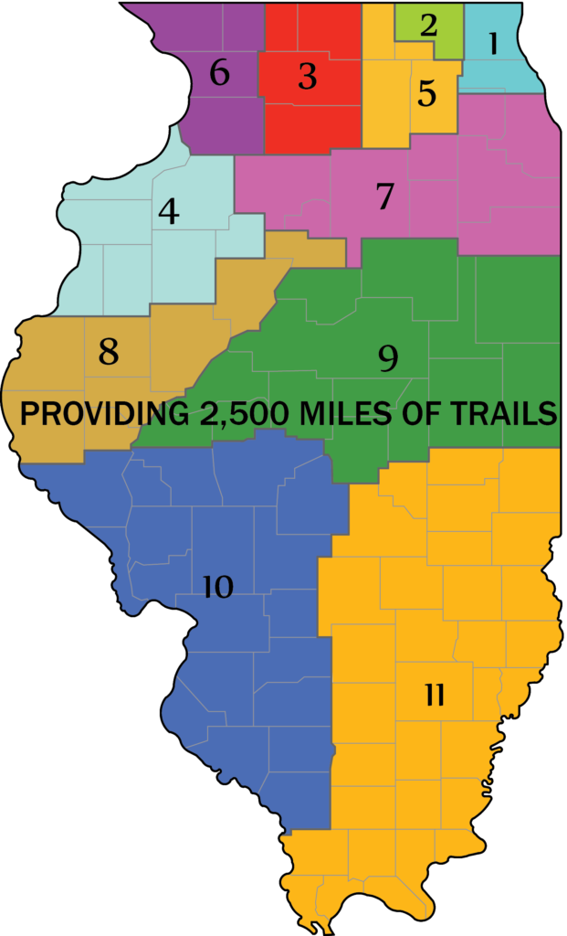 Trail Information Illinois Association of Snowmobile Clubs, Inc