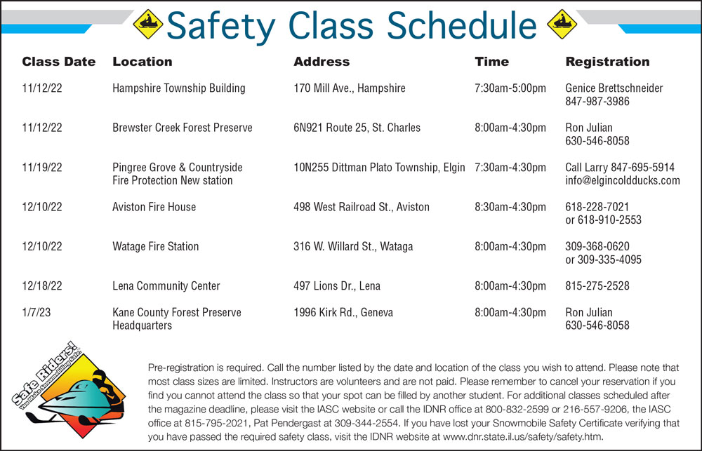 Safety Schedule Image